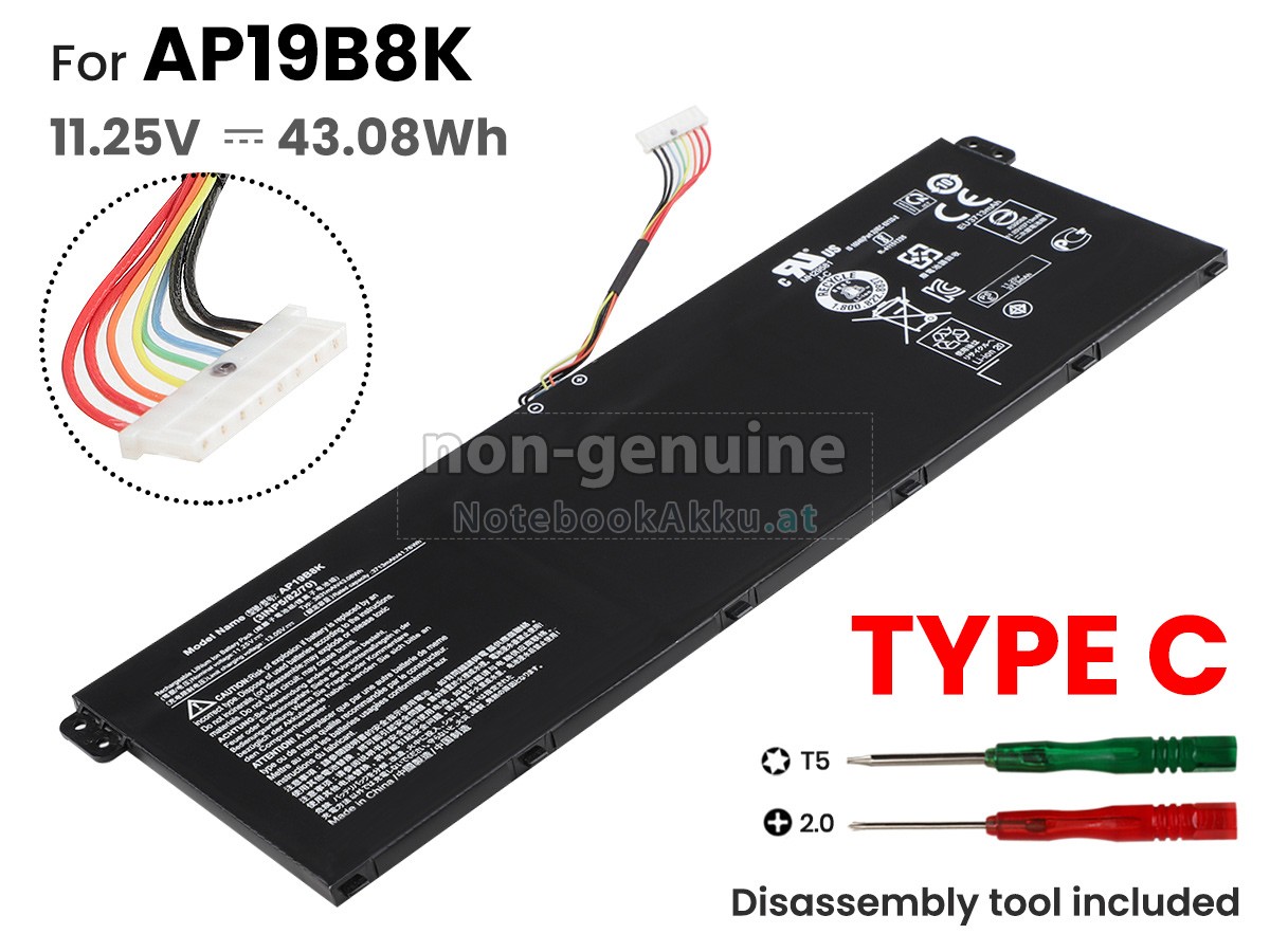 Akku für Acer Aspire 1 A114-31-P908