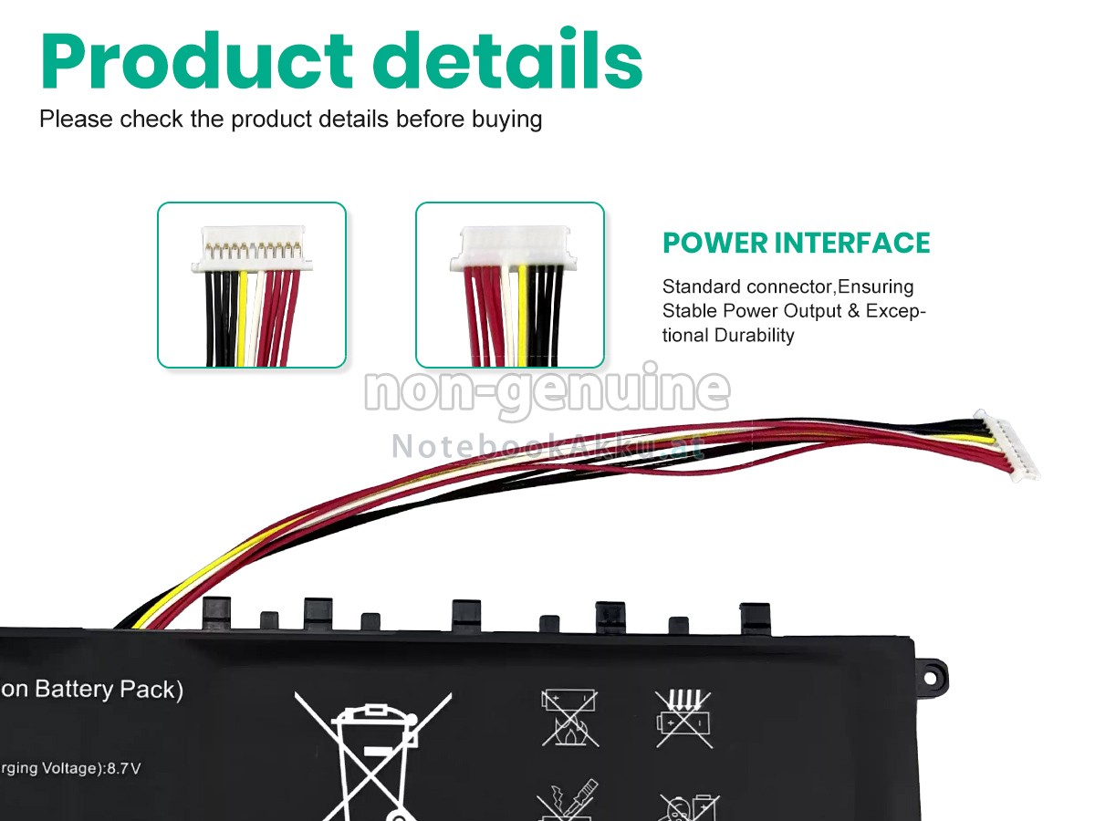Akku für Gateway U3576127PV-2S1P