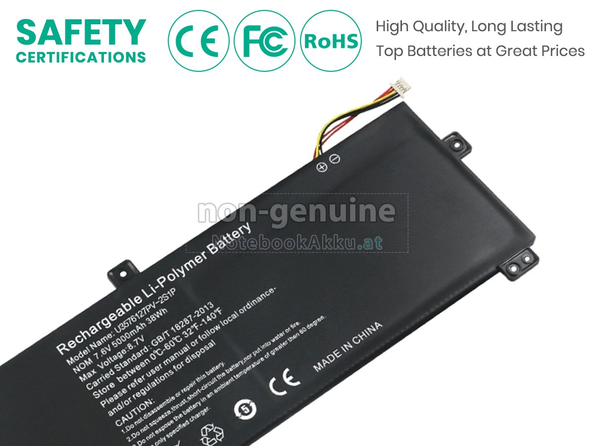 Akku für Gateway U3576127PV-2S1P