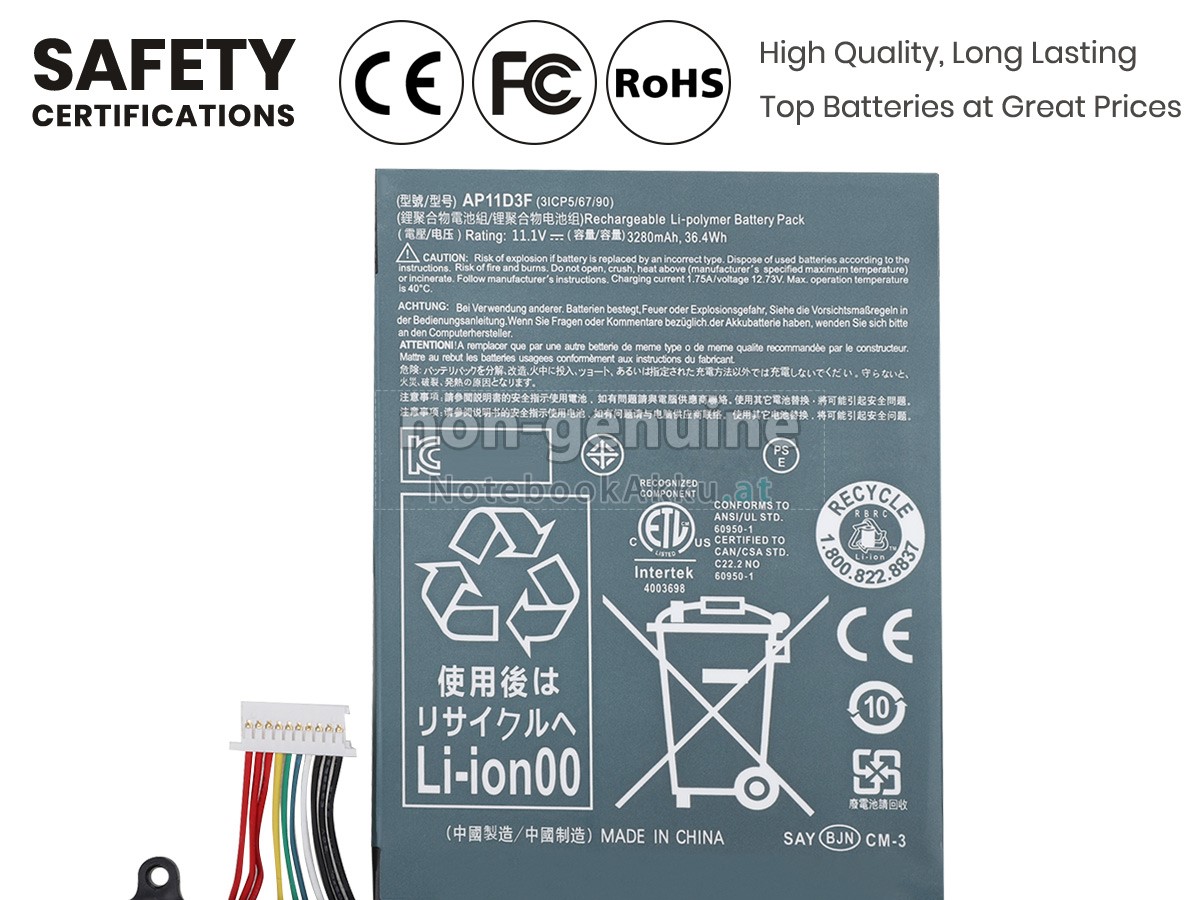 Akku für Acer Aspire S3-391-6497