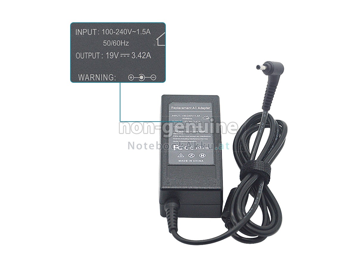 Adapter für Acer 65W 19V-3.42A 3.0*1.1MM