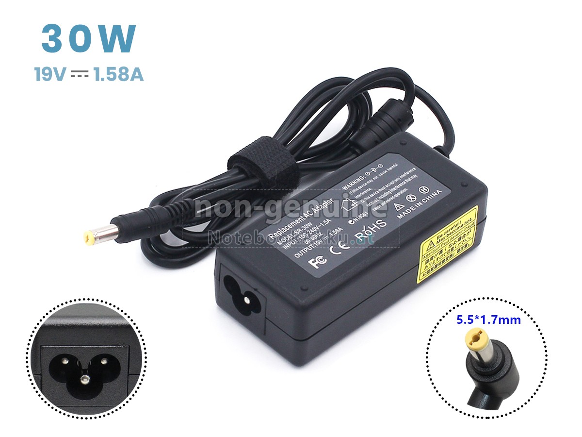 Adapter für Acer 30W 19V-1.58A 100-240V~1.5A 50/60HZ