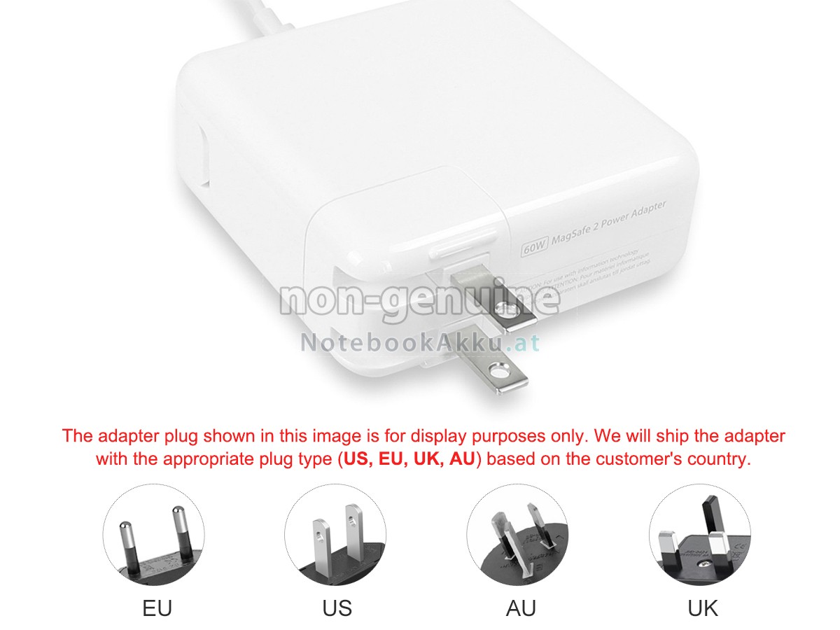 Adapter für Apple MAGSAFE 2 60W A1435