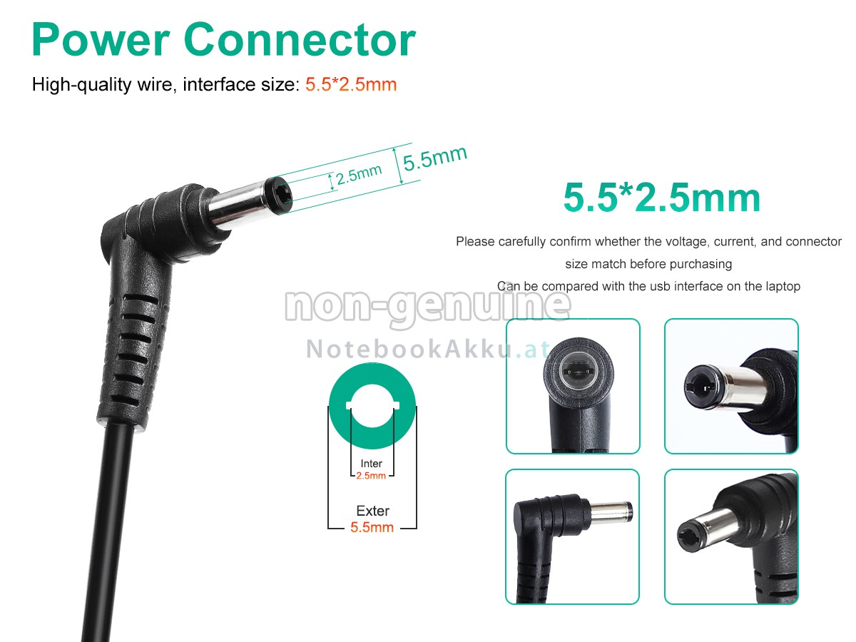 Adapter für Asus 20V 14A 280W 100-240V~3.2A 50/60HZ