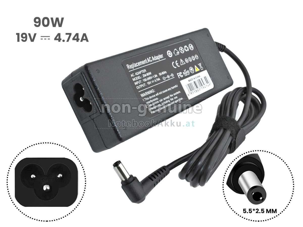 Adapter für Asus 90W 19V-4.74A 5.5*2.5MM