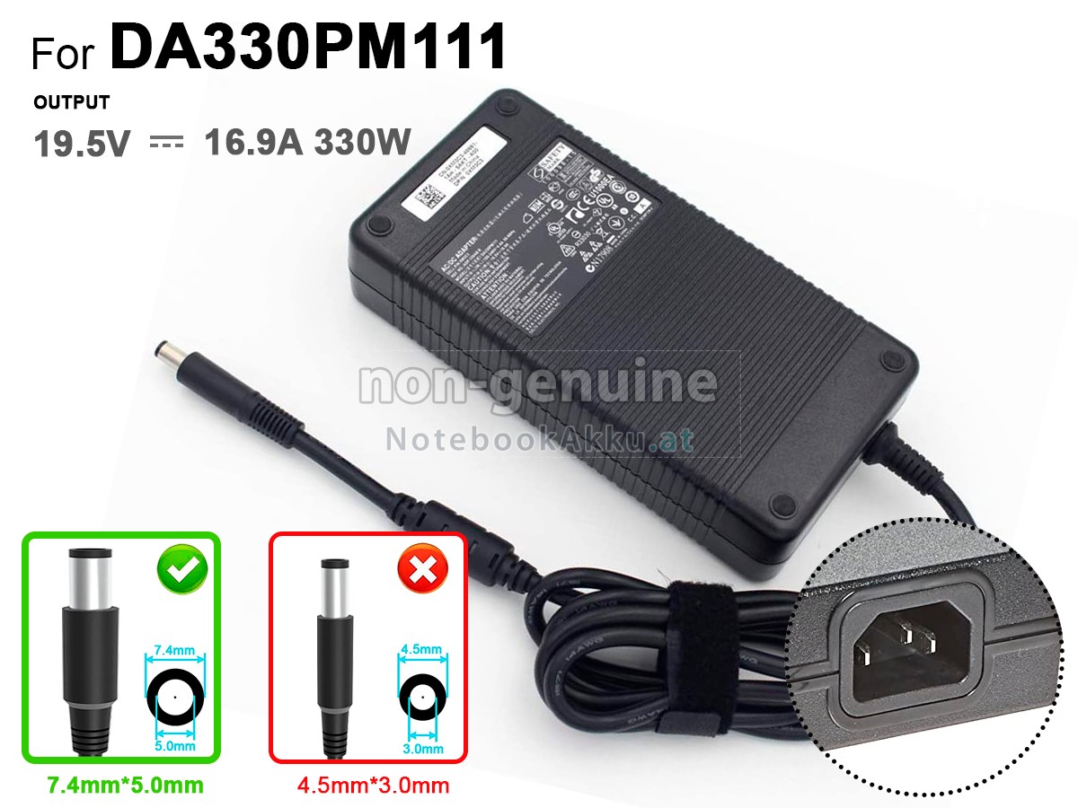 Adapter für Dell ADP-330AB D