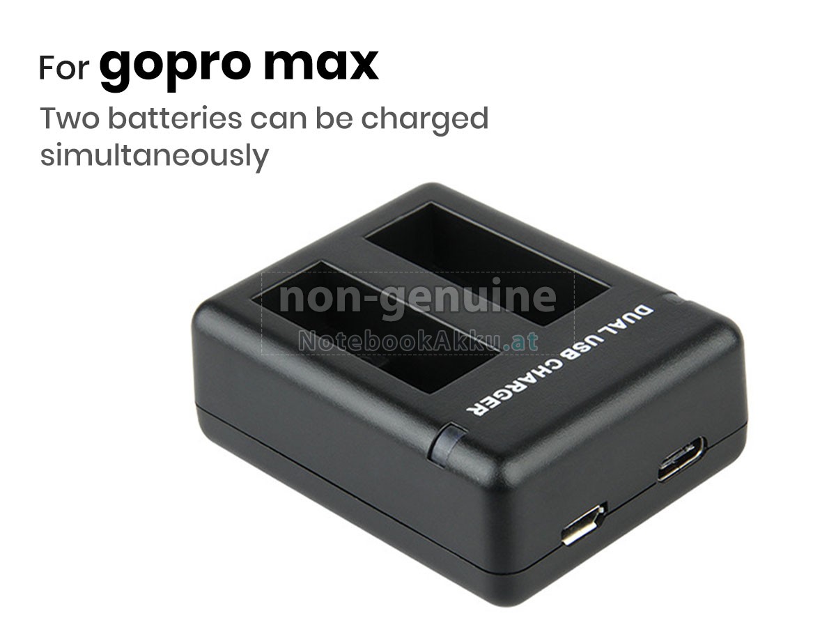Adapter für GoPro MAX DUAL BATTERY CHARGER