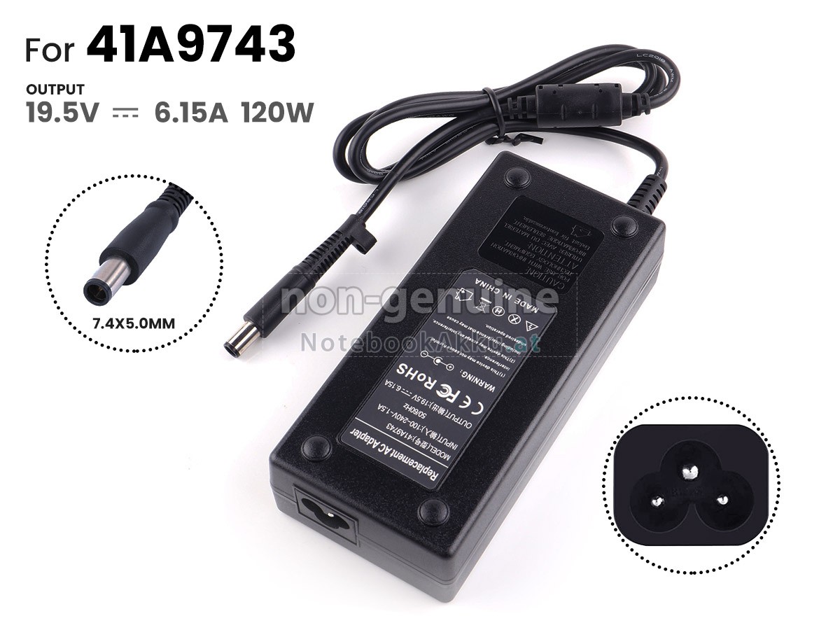 Adapter für HP 120W 19.5V-6.15A 100-240V~1.1A 50/60HZ