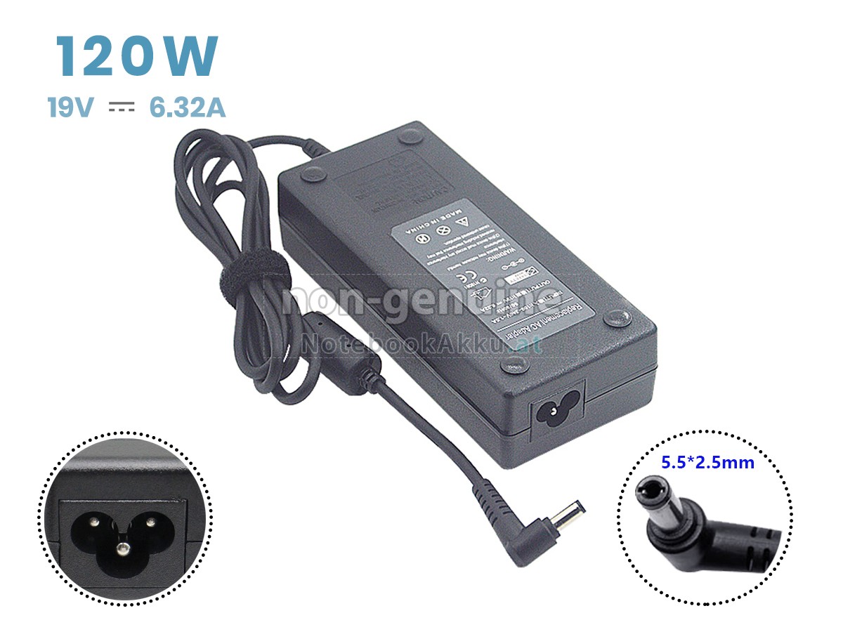 Adapter für Lenovo 19V 6.32A 120W 5.5*2.5MM