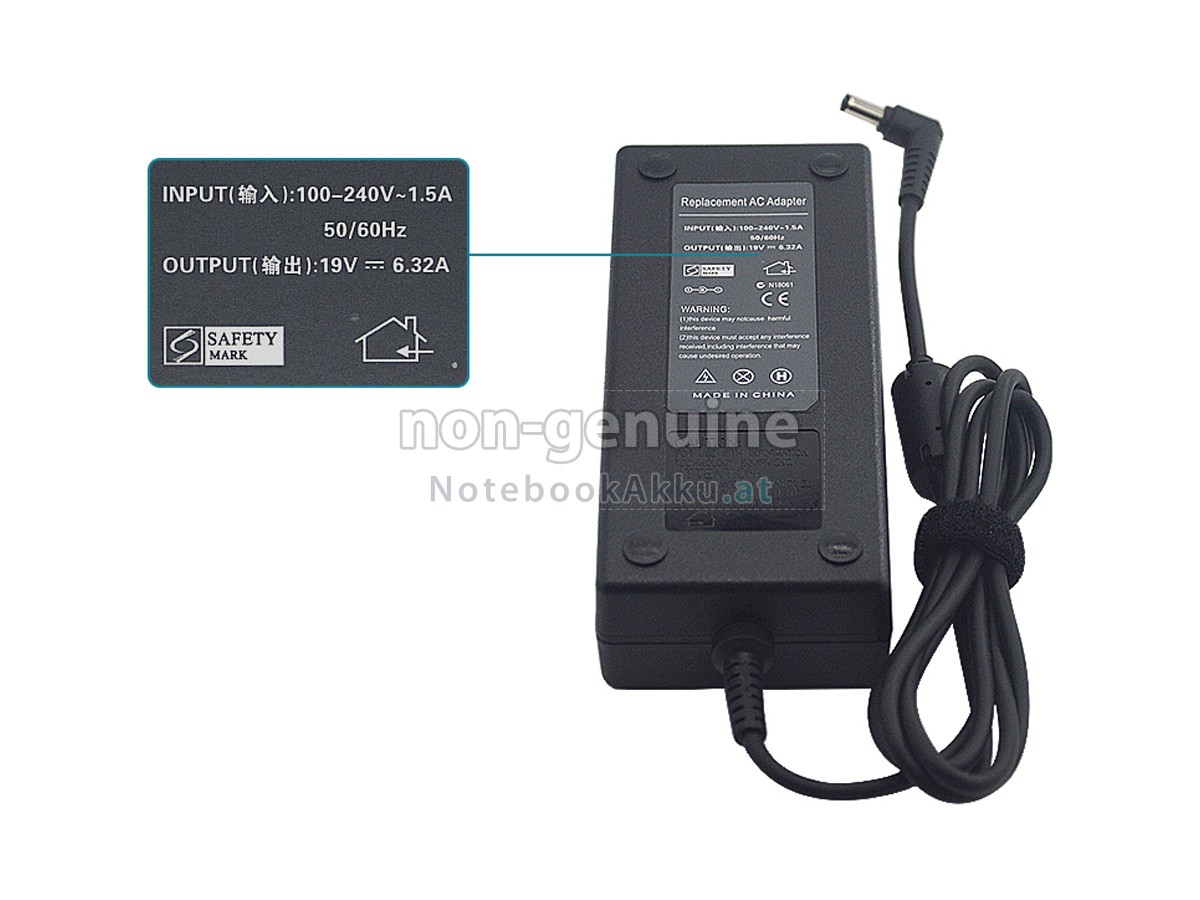 Adapter für Lenovo 19V 6.32A 120W 5.5*2.5MM