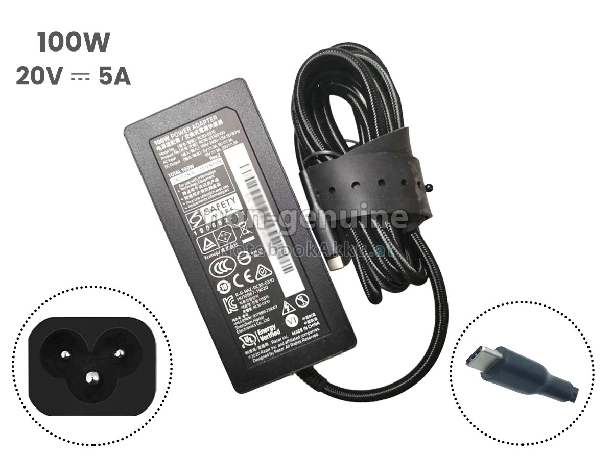 Adapter für Razer 100W 20V 5A USB-C