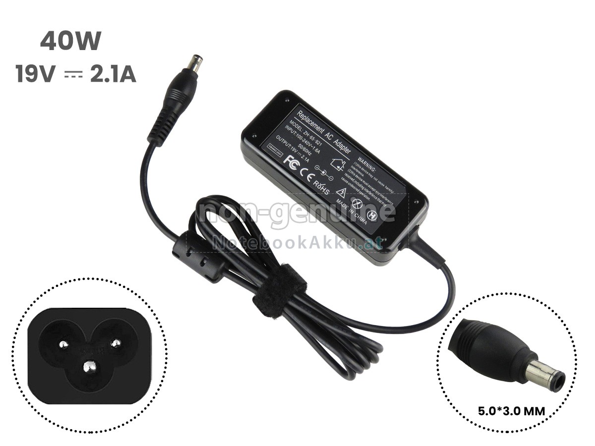 Adapter für Samsung 19V 2.1A 40W 5.0*3.0MM