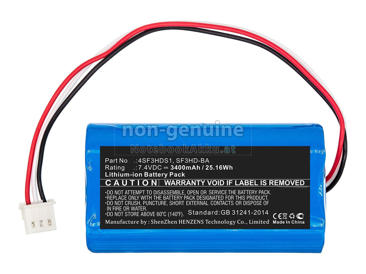 Akku für Alpsat SF3HD-BA