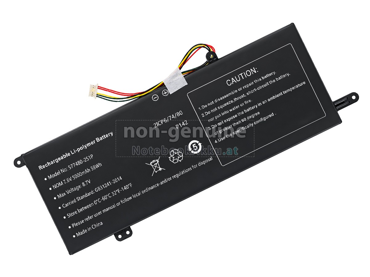 Akku für AolsteCell 577480-2S1P