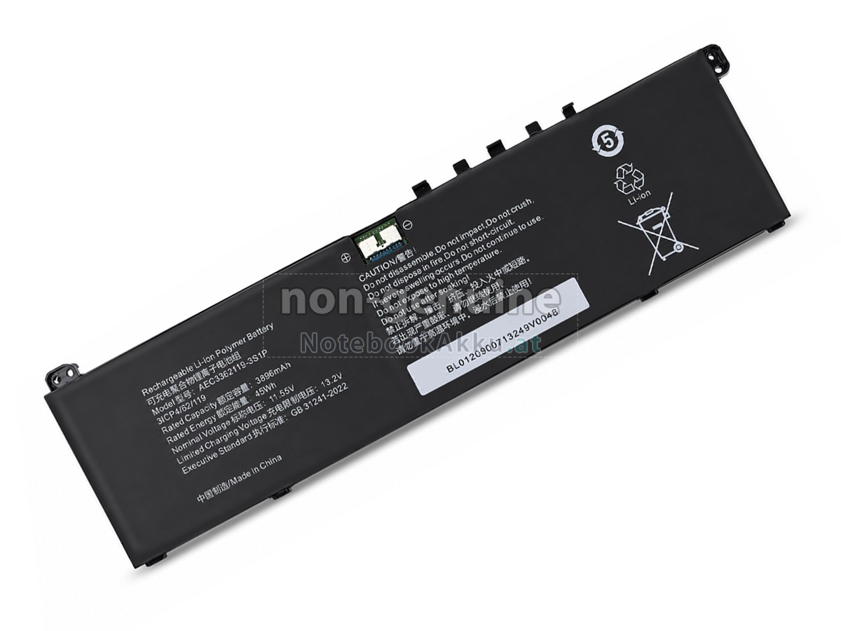 Akku für AolsteCell AEC3362119-3S1P