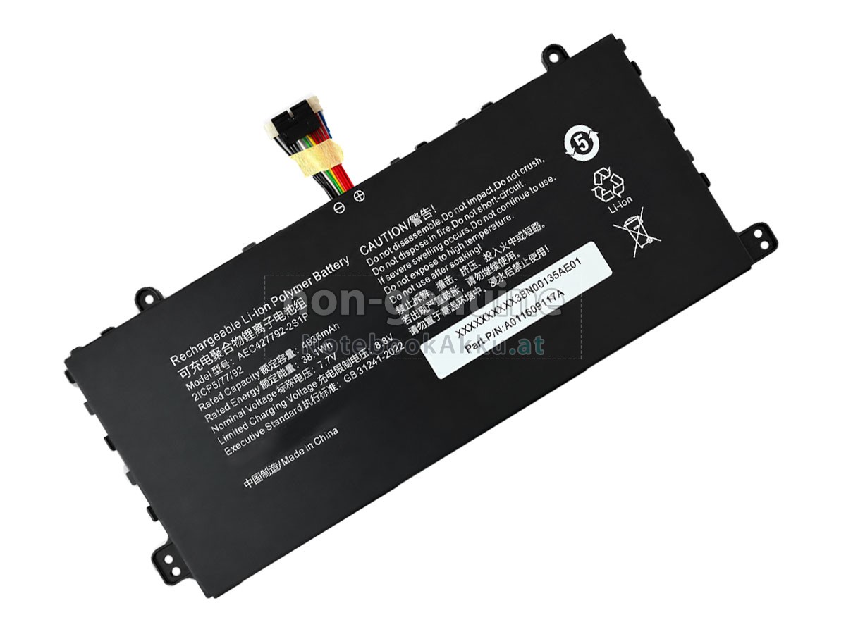 Akku für AolsteCell AEC427792-2S1P