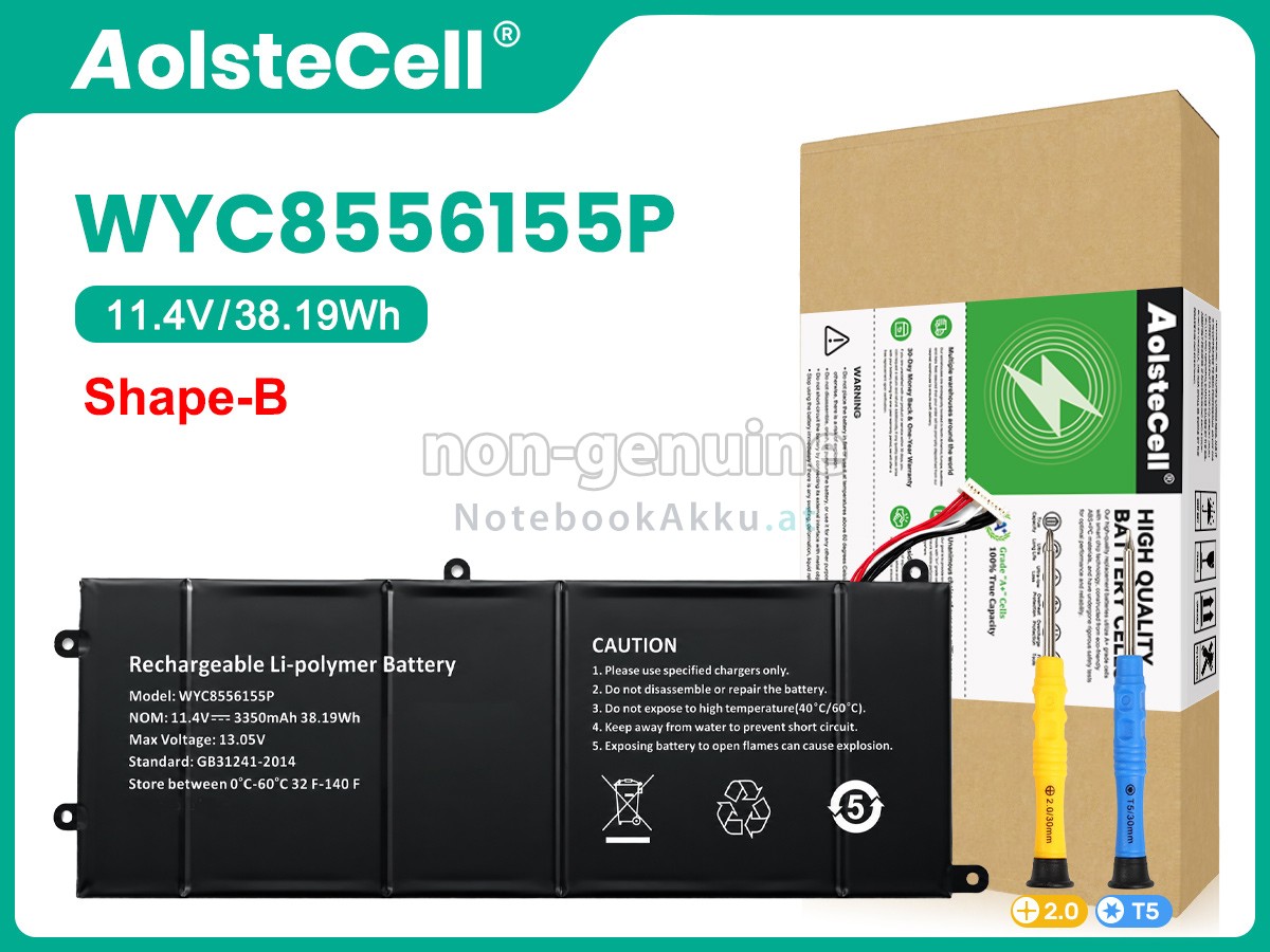 Akku für AolsteCell WYC8556155P