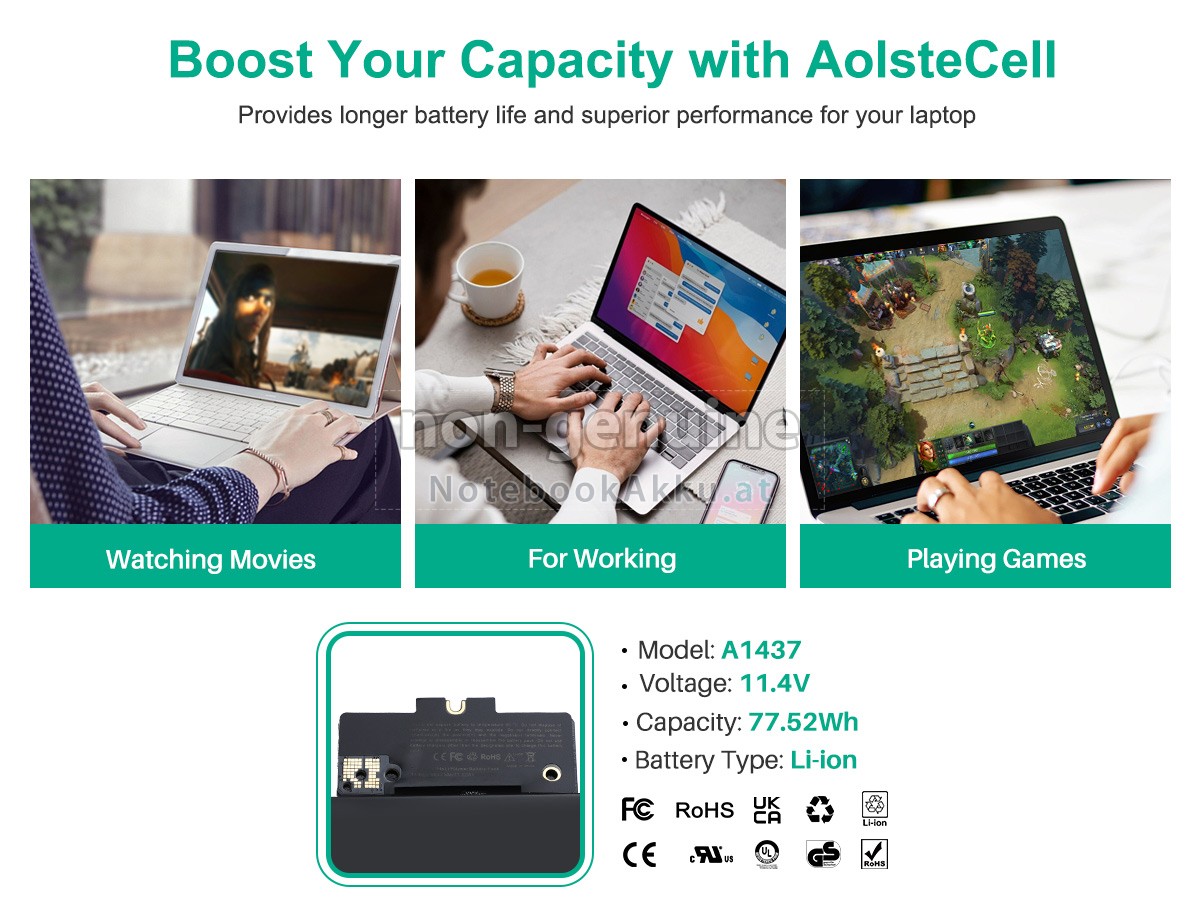 Akku für Apple ME662LL/A