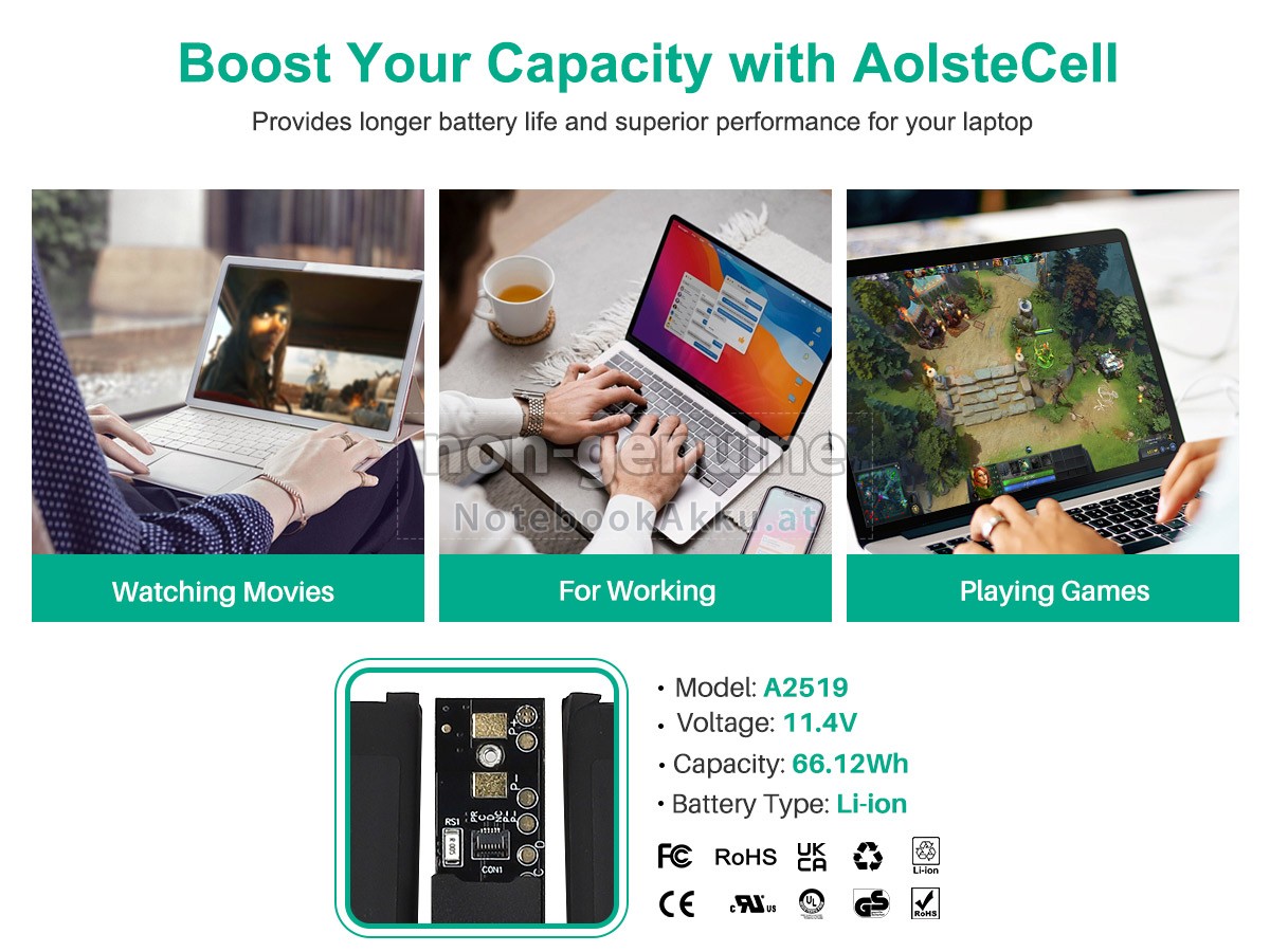 Akku für Apple A2519