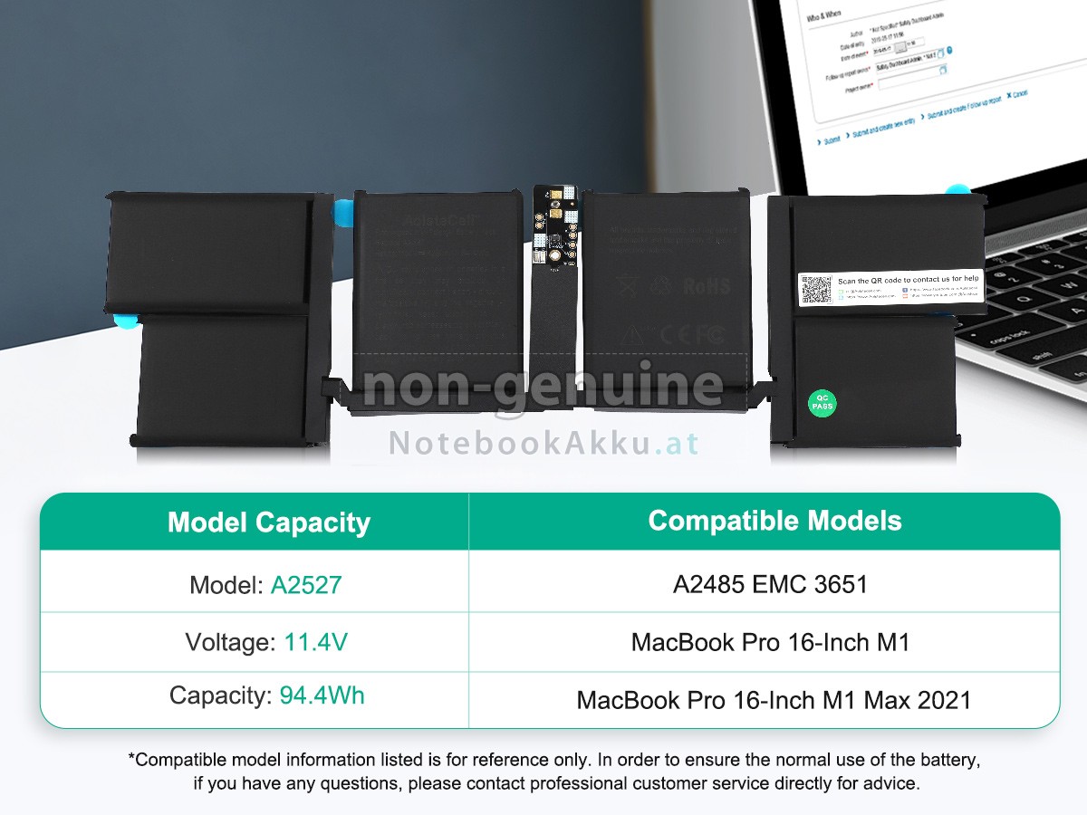 Akku für Apple A2780