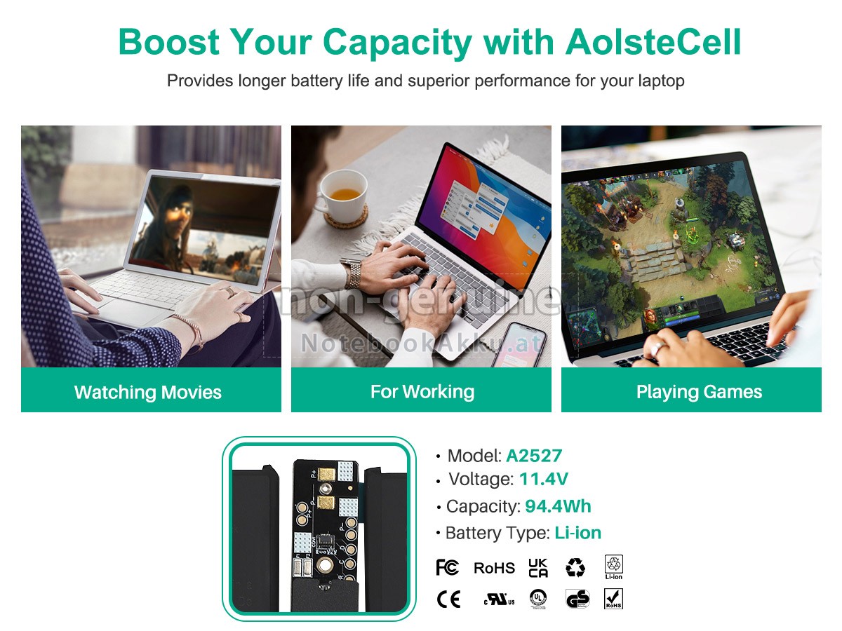 Akku für Apple A2780