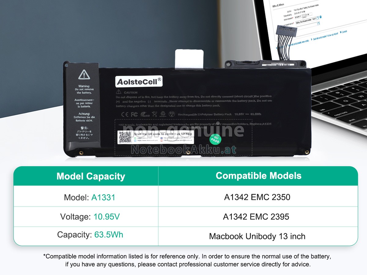 Akku für Apple 661-5391