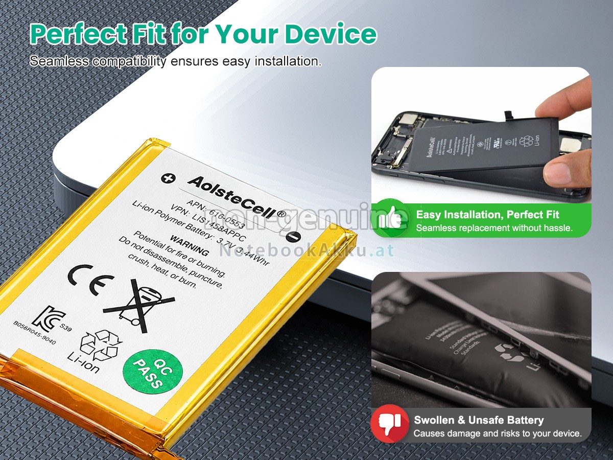 Akku für Apple 616-0550