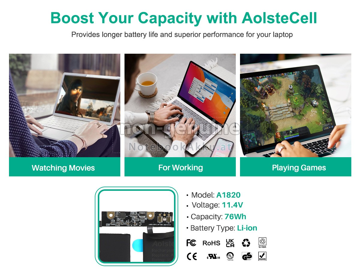 Akku für Apple A1707