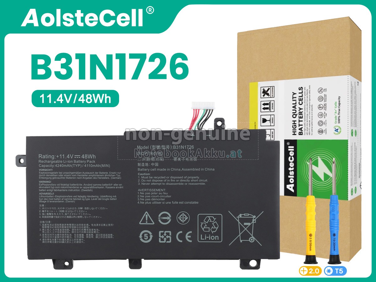 Akku für Asus B31N1726