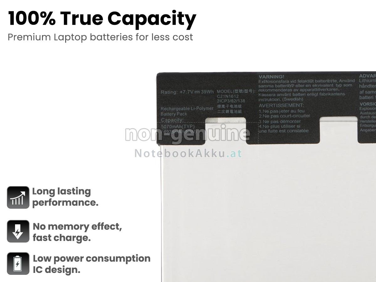 Akku für Asus Transformer 3 T305CA-GW033R