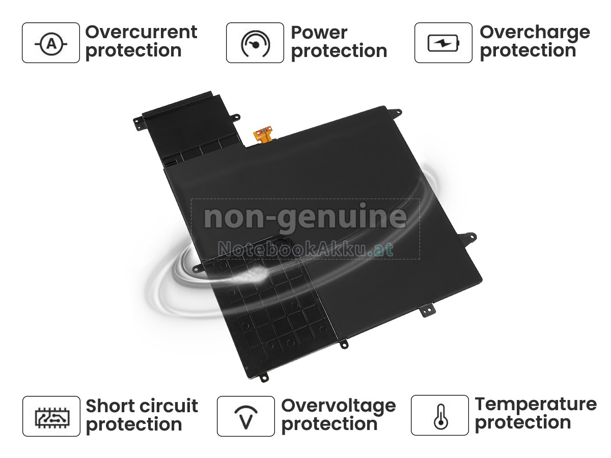 Akku für Asus ZenBook Flip S UX370UA-C4296T
