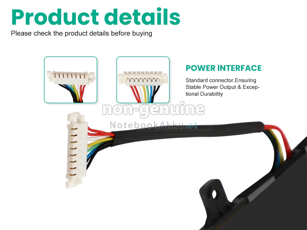 Akku für Asus Chromebook C423NA-EC0352