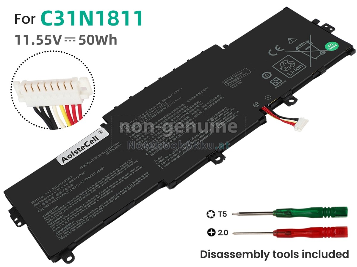 Akku für Asus ZenBook 14 RX433FA-A5157R