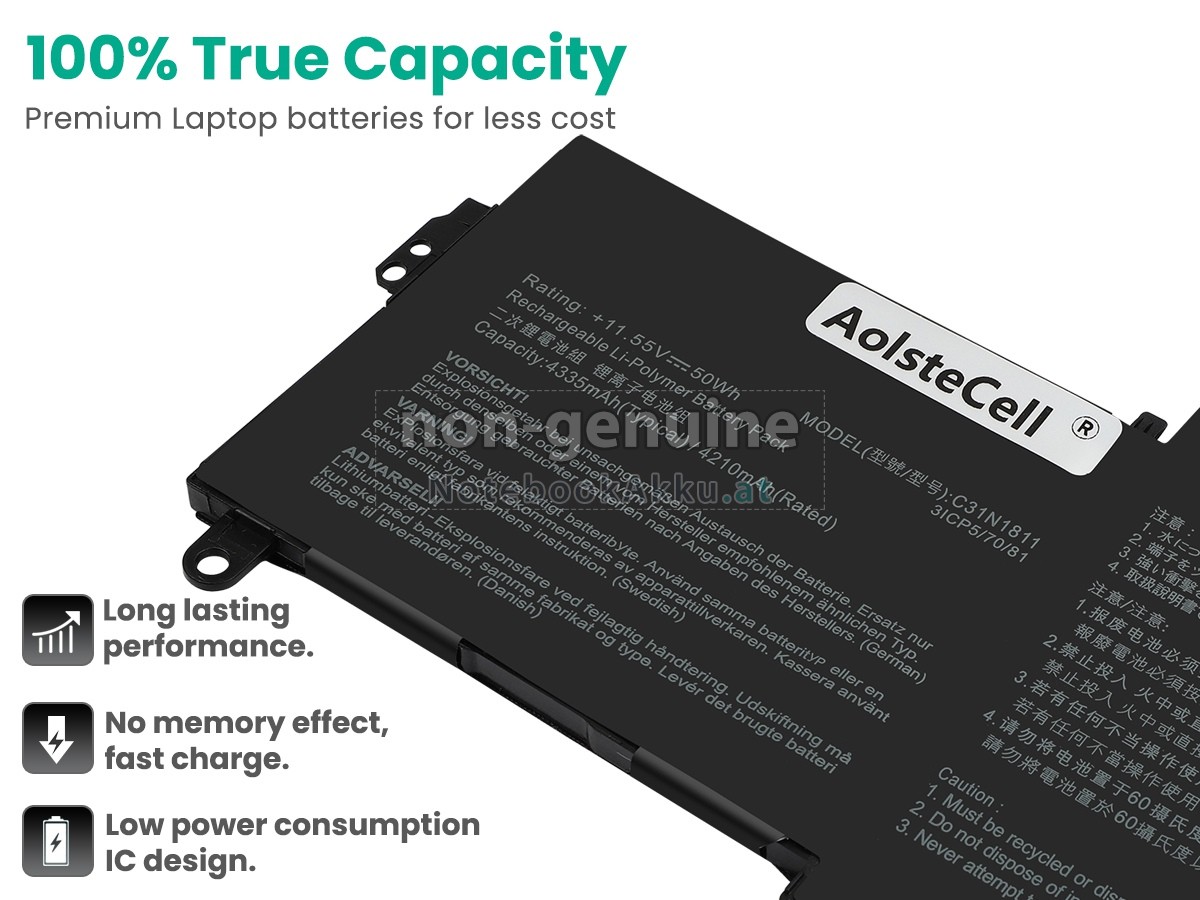 Akku für Asus ZenBook 14 RX433FA-A5157R