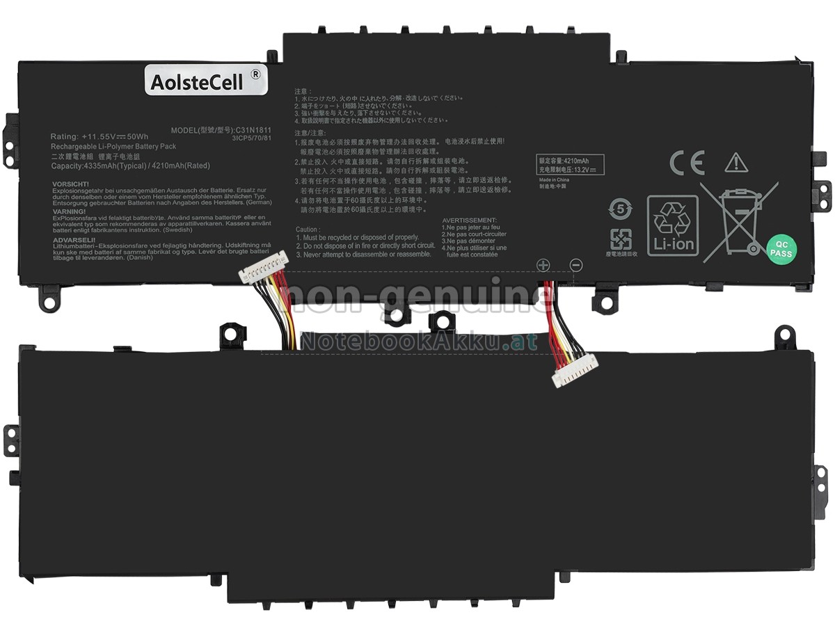 Akku für Asus ZenBook 14 RX433FA-A5157R