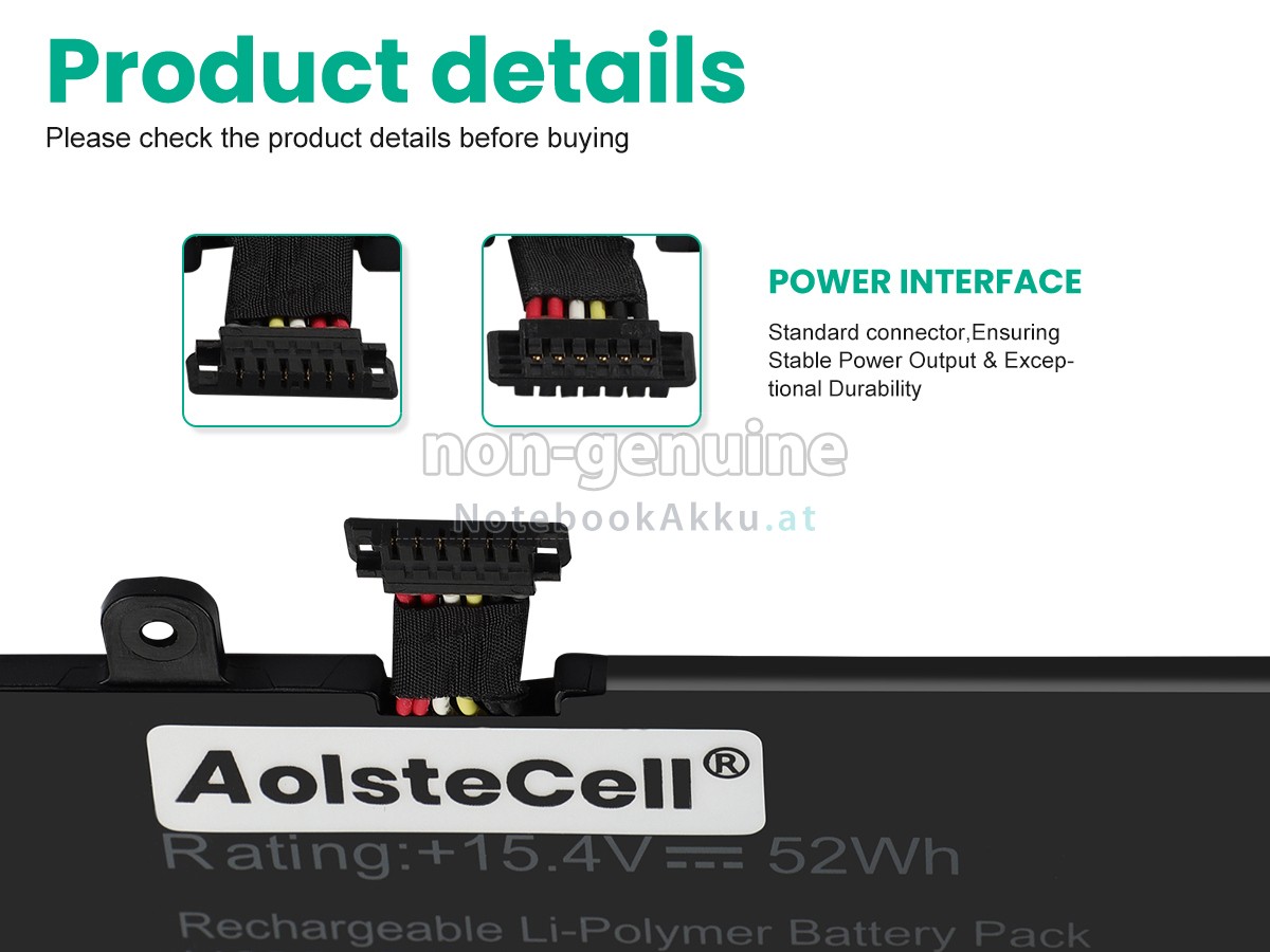 Akku für Asus NOVAGO TP370QL-EL002T