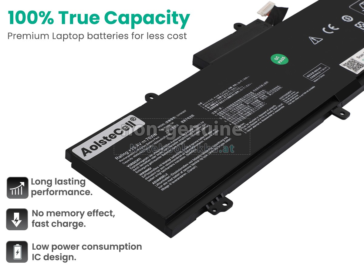 Akku für Asus TUF DASH F15 FX516PR-AZ019T