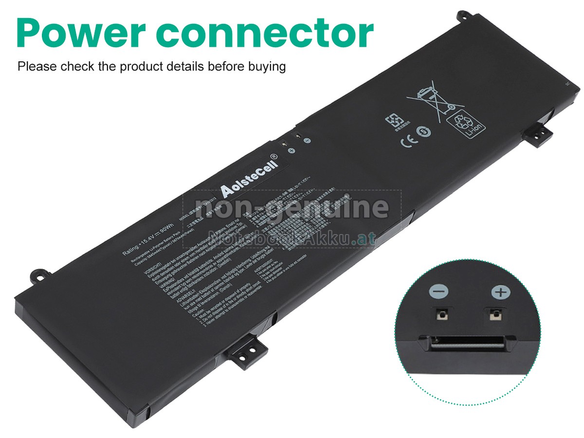 Akku für Asus Rog STRIX G15 G513RM-HQ244W