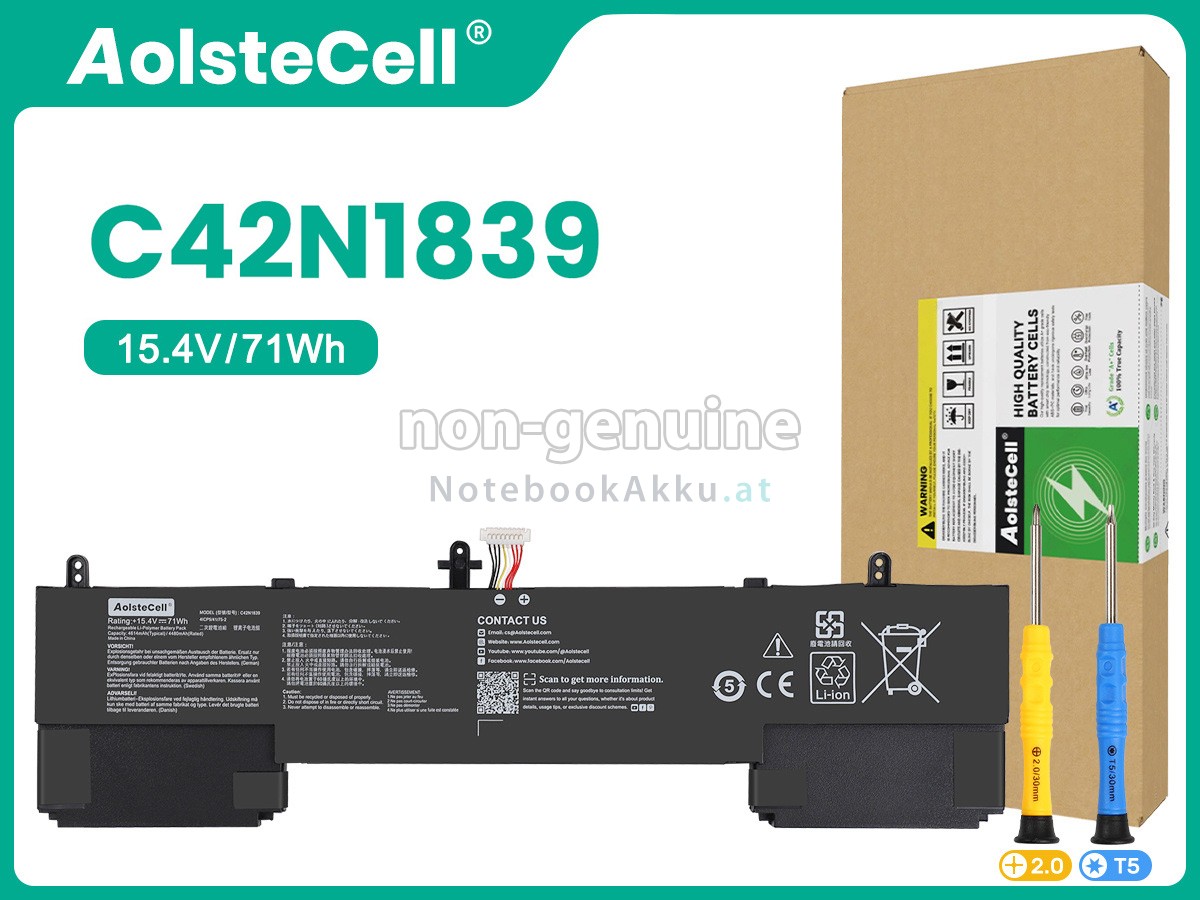 Akku für Asus ZenBook 15 UX534FT-A8078R