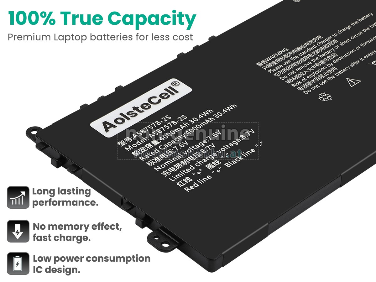 Akku für AXIOO 587578-2S