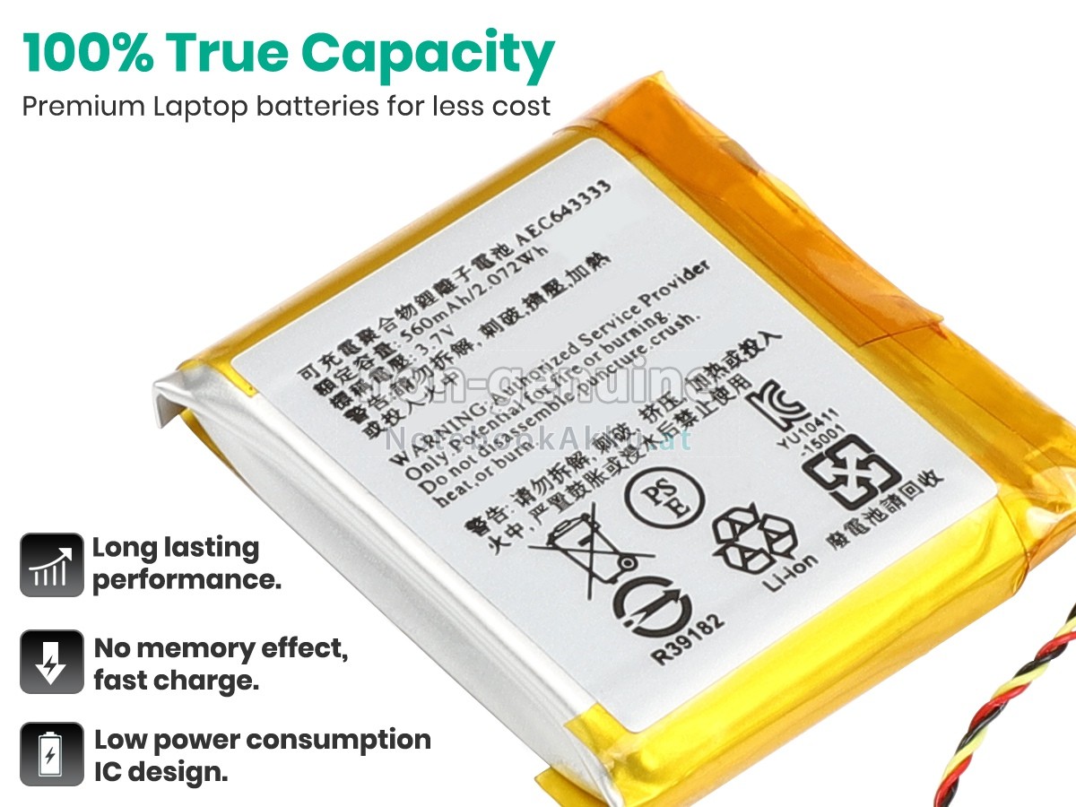 Akku für Beats STUDIO 2.0