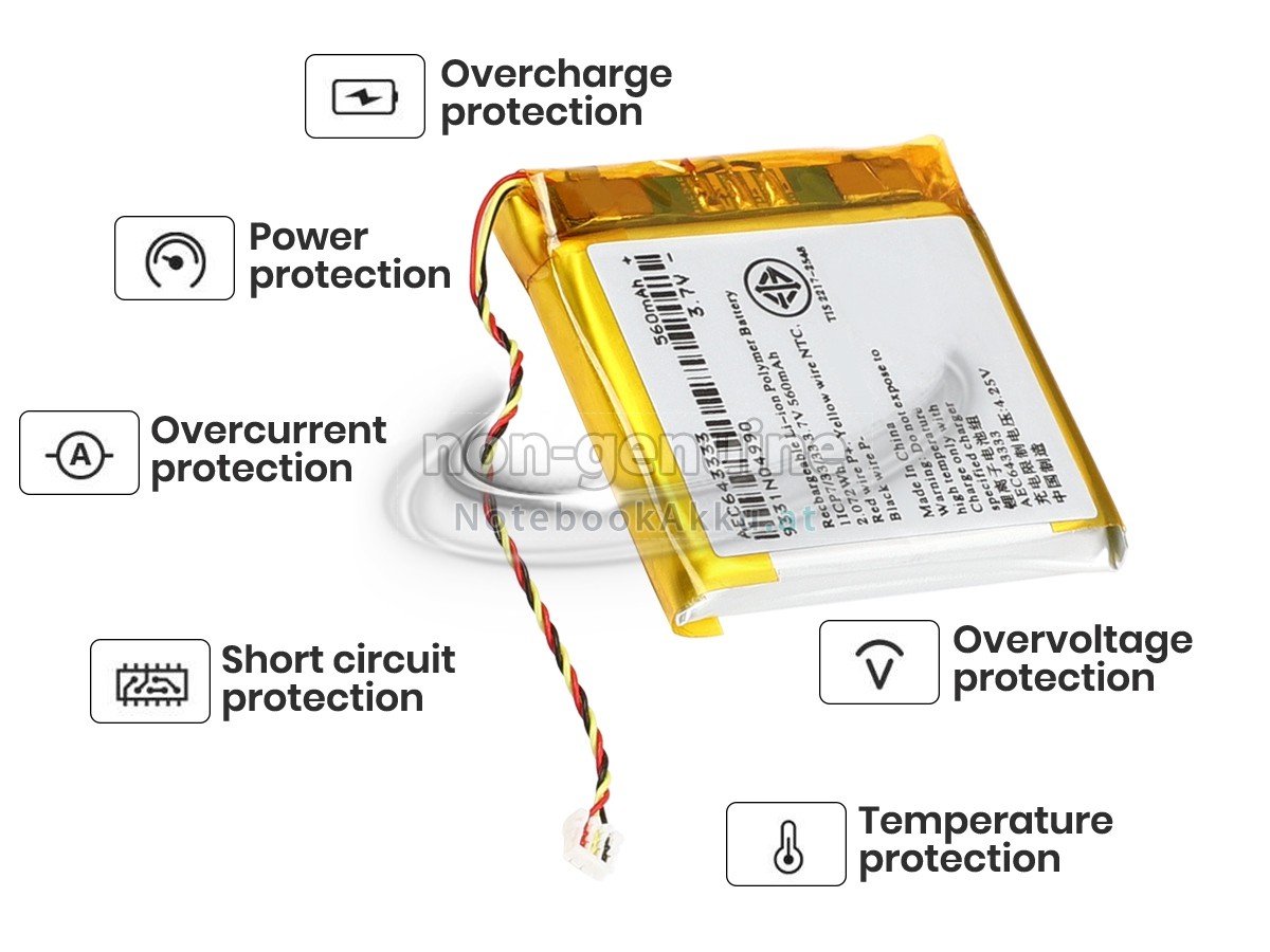 Akku für Beats STUDIO 2.0
