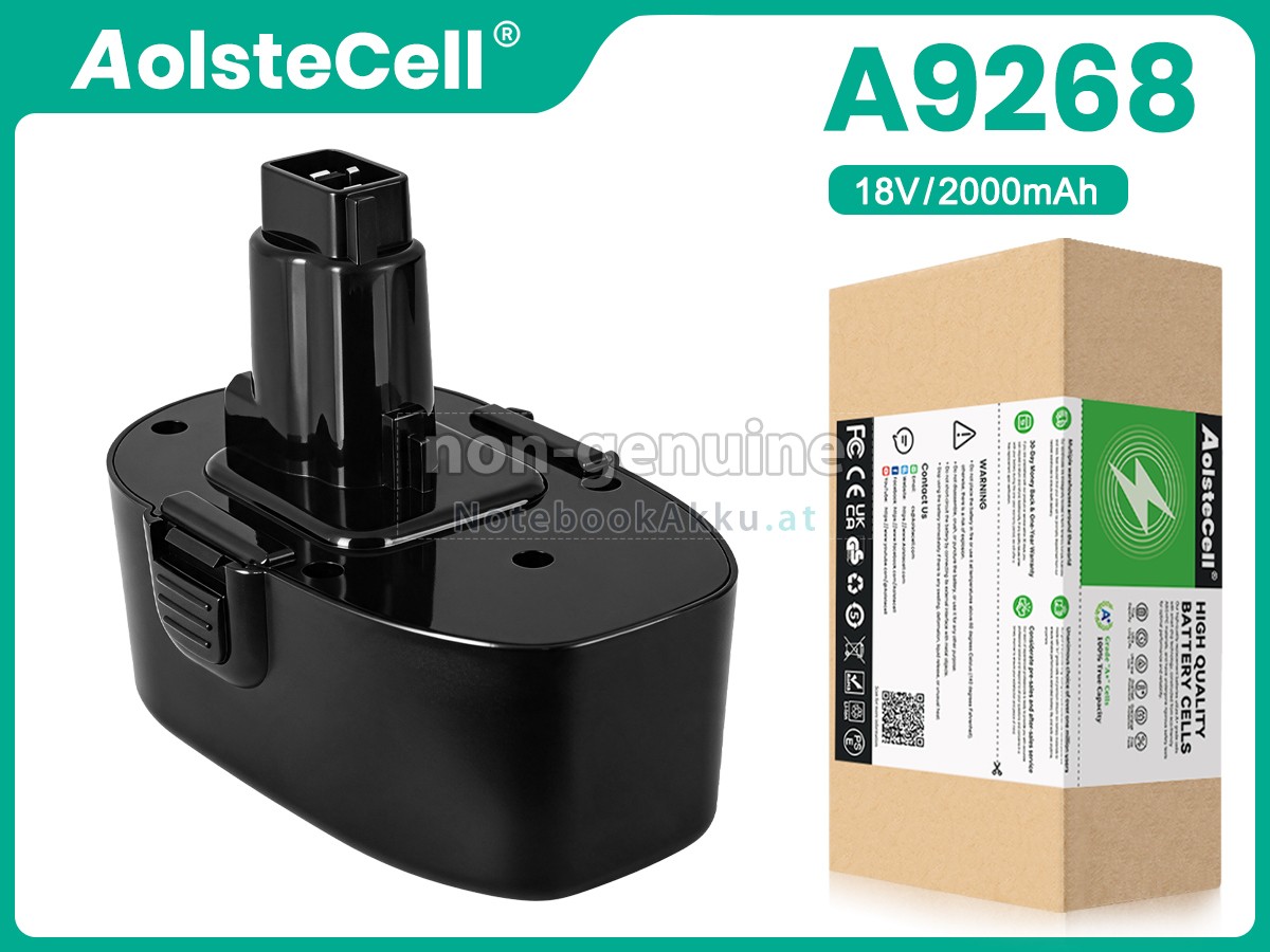 Akku für Black Decker A9282