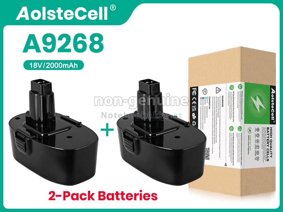 Akku für Black Decker A9282