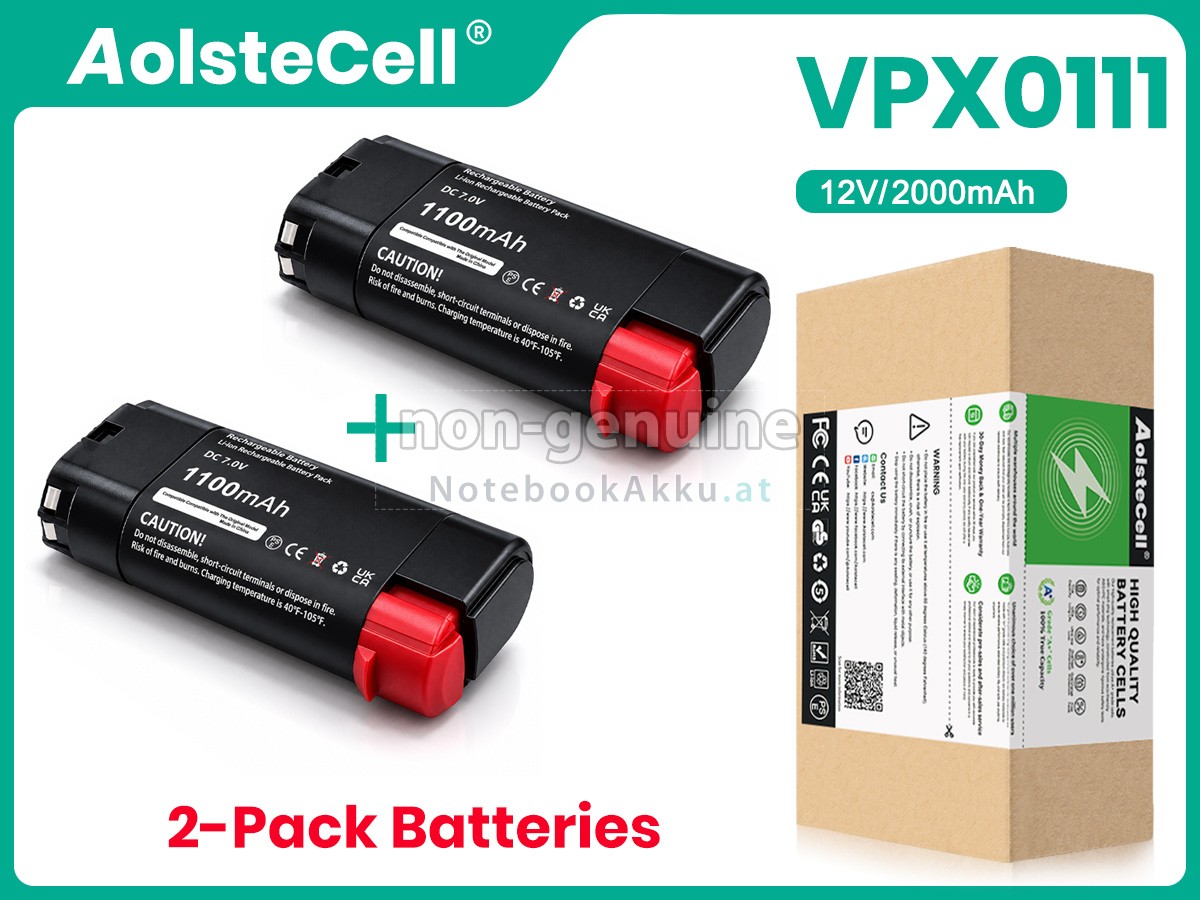 Akku für Black Decker VPX0111