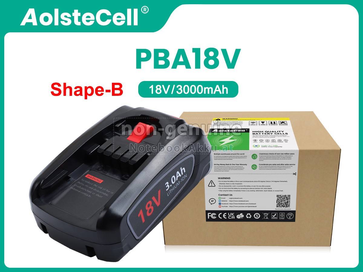 Akku für Bosch PBA PAB PSR S6