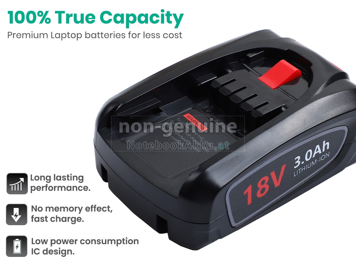 Akku für Bosch PBA PAB PSR S6