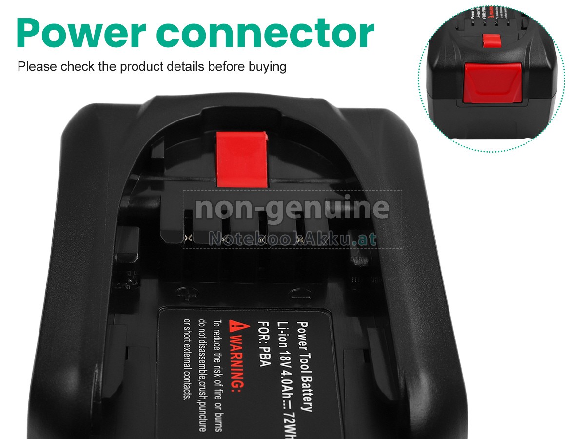 Akku für Bosch PBA PAB PSR S6