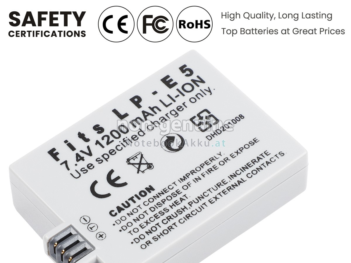 Akku für Canon LP-E5