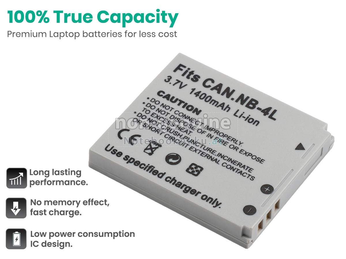 Akku für Canon IXY DIGITAL L4